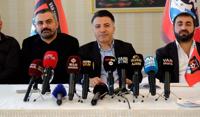 Vanspor Başkanı Temel: Hedefimiz Süper Lig