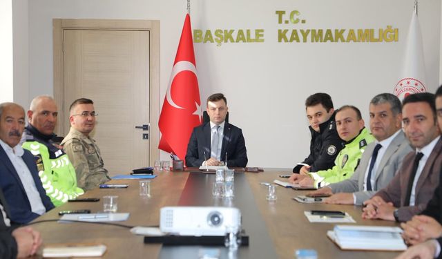 Başkale’de kış tedbirleri toplantısı gerçekleştirildi