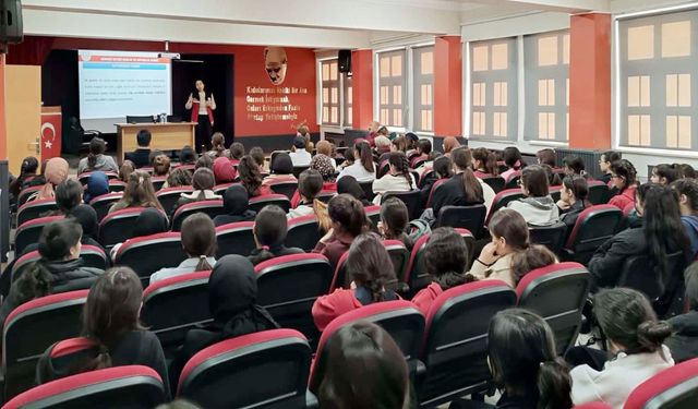 Edremit Kız MTAL’de öğrencilere iş sağlığı ve güvenliği eğitimi