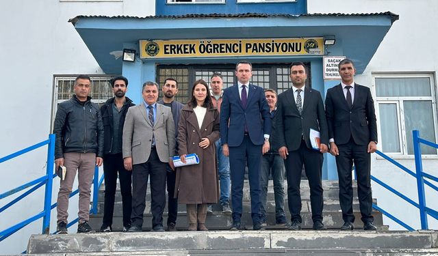 Kaymakam Bakan pansiyonları denetledi