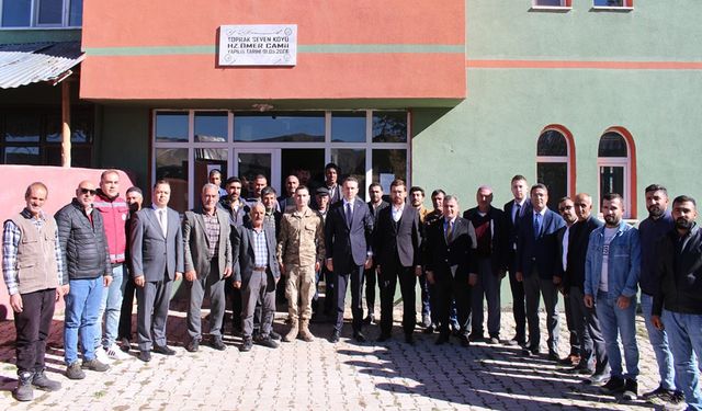 Kaymakam Bakan, Toprakseven Mahallesi’nde vatandaşlarla buluştu