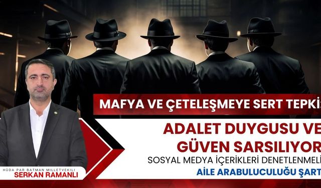 Ramanlı: Adalet duygusu sarsılıyor, güven azalıyor