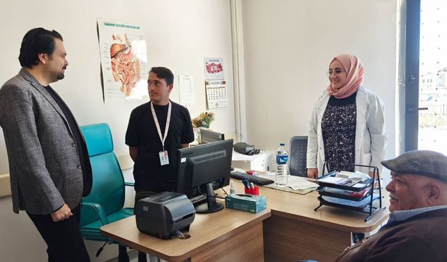 Sağlık Müdürü Tosun’dan Gürpınar Devlet Hastanesi’ne ziyaret