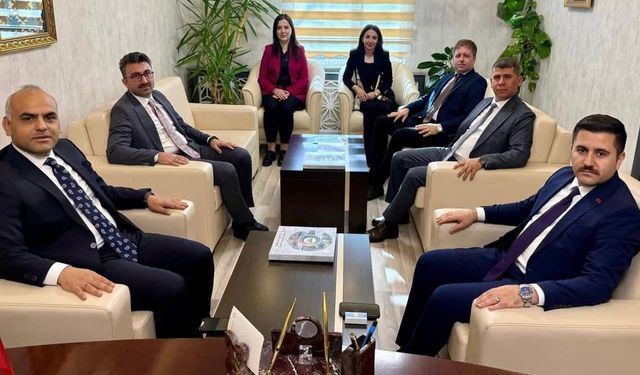 Van Adalet heyetinden Özalp Kaymakamı Bulut’a ziyaret