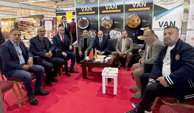 Van TSO, 7. Mezopotamya Gurme ve Yöresel Lezzetler Fuarı’nda yerini aldı