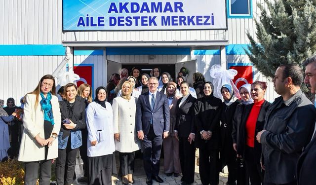 Van’da aile destek merkezi hizmete açıldı