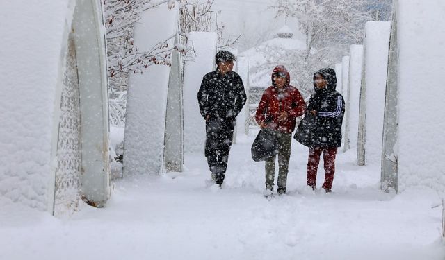 Meteoroloji’den Muş’a Kar Yağış Uyarısı!