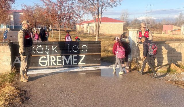 Van’da okul çevrelerinde güvenlik denetimi