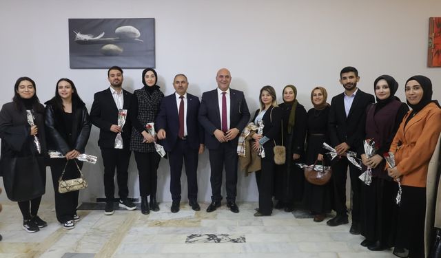 Van'daki öğretmenler yemekte buluştu