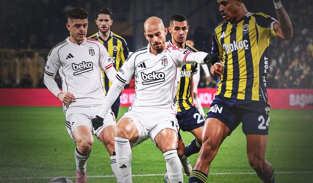 Beşiktaş Kadıköy'den zaferle döndü! Son dakika golüyle 2-1