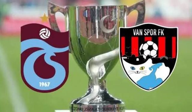 Trabzonspor-Vanspor maçında onbirler belli oldu
