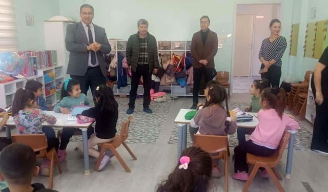 Müdür Nurses’ten Arıburnu Anaokulu’na ziyaret