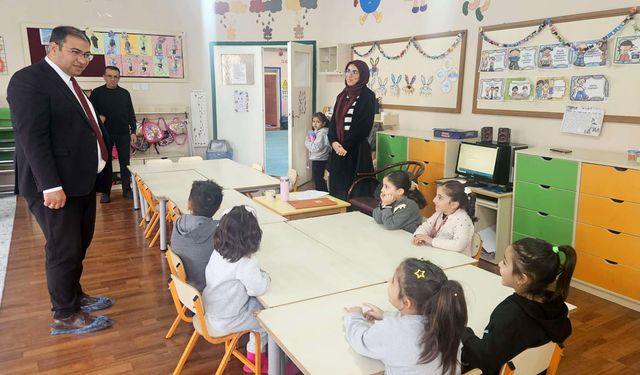 Müdür Nurses’ten Sebahattin Gündüz Anaokulu ziyaret edildi