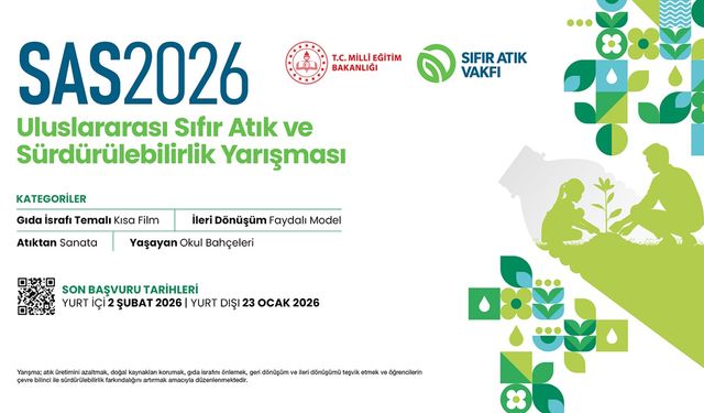 MEB'den çevre yarışması: Derece alan okullar çevre beratı alacak