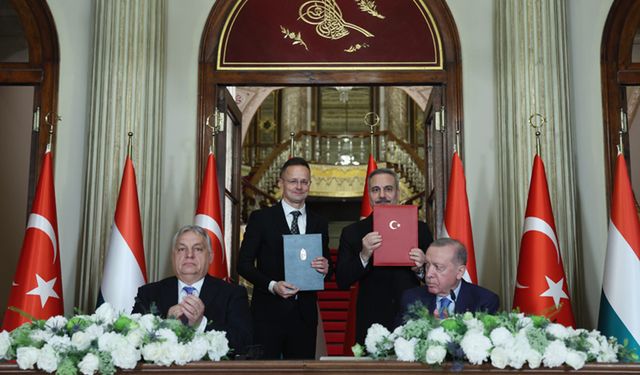 Türkiye ile Macaristan arasında 16 anlaşma imzalandı