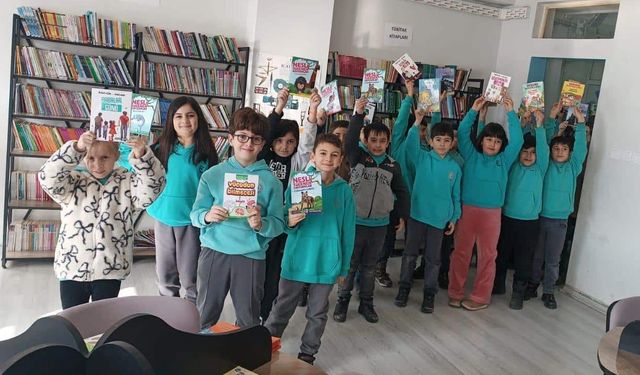 Van Erdemkent İlkokulundan ‘Bir Kitap Da Benden Olsun’ projesine anlamlı destek