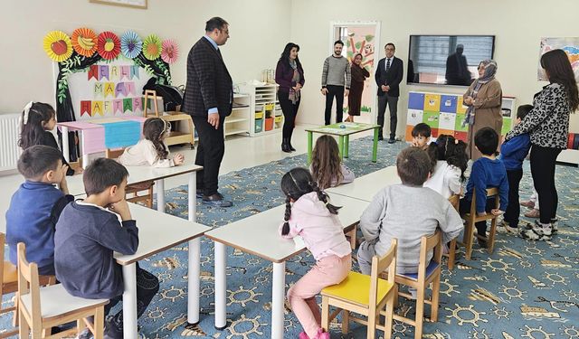 Van’da Edremit’te anaokullarına ziyaret