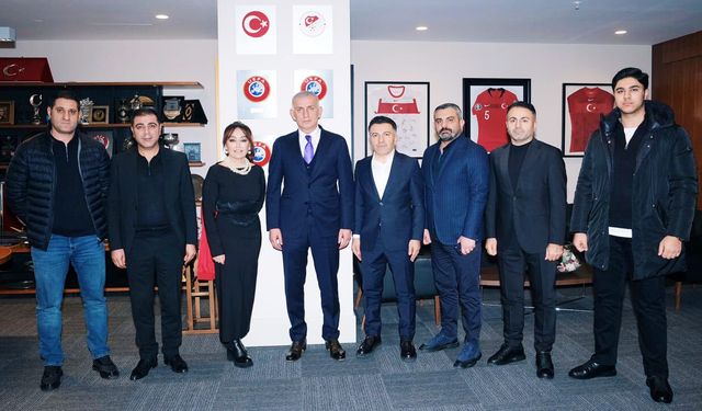 Vanspor yönetiminden TFF Başkanı Hacıosmanoğlu’na ziyaret! Hakem hataları konuşuldu