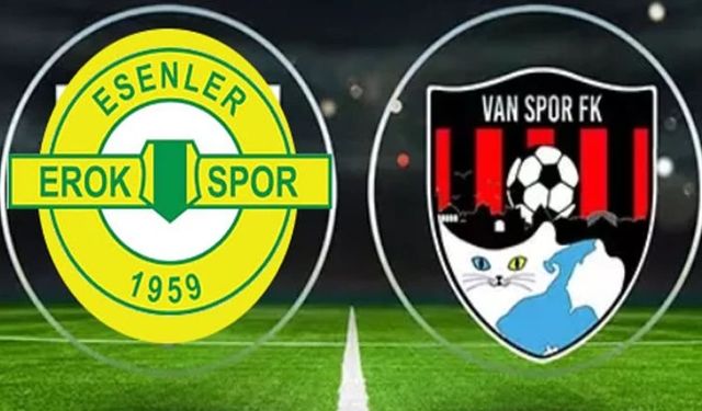 Esenler Erokspor- Vanspor maçının hakemleri açıklandı