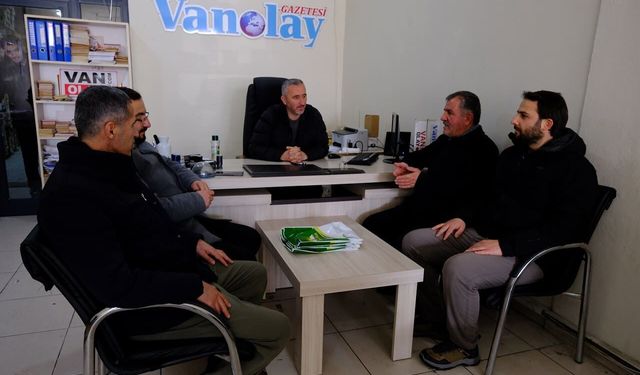 HÜDA PAR Van İl Başkanlığı’ndan gazetemize ziyaret