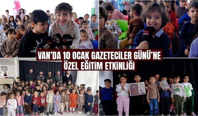 Van’da 10 Ocak Gazeteciler Günü’ne özel eğitim etkinliği
