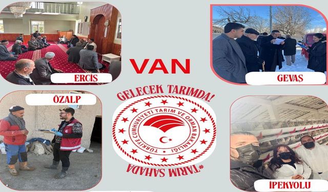 Van’da 296 çiftçiye tarımsal üretim ve yeni destekleme modeli eğitimi