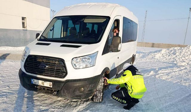 Van’da okul servislerine yönelik sıkı denetim