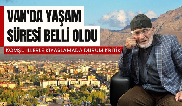 Van’ın yaşam karnesi açıklandı: Kadınlar erkeklerden daha uzun yaşıyor!