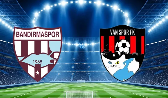 Bandırmaspor- Vanspor maçı canlı yayın adresi açıklandı! Canlı yayınlanacak?
