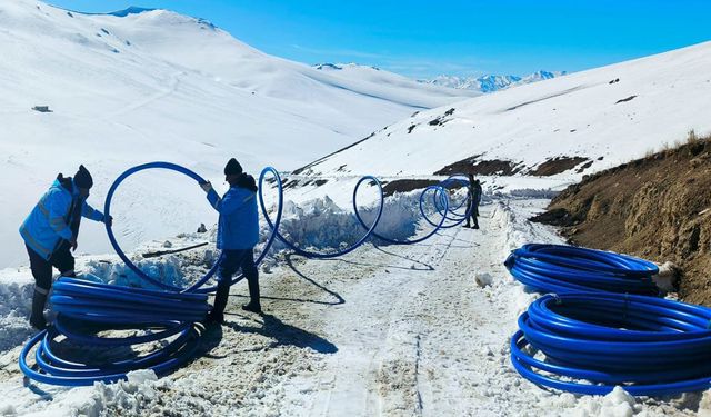 Başkale’deki su arızası giderildi