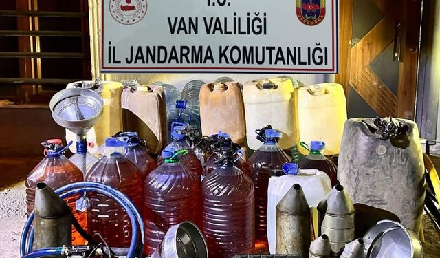 Van'da akaryakıt kaçakçılığına operasyon