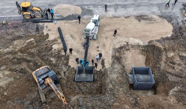 Van'da su arızası giderildi