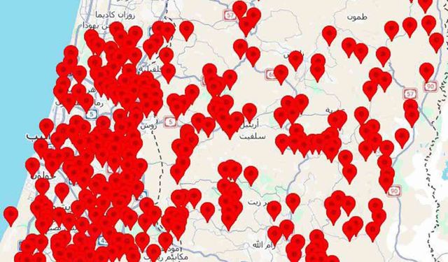 İran'dan israil'e füze yağmuru başlatıldı