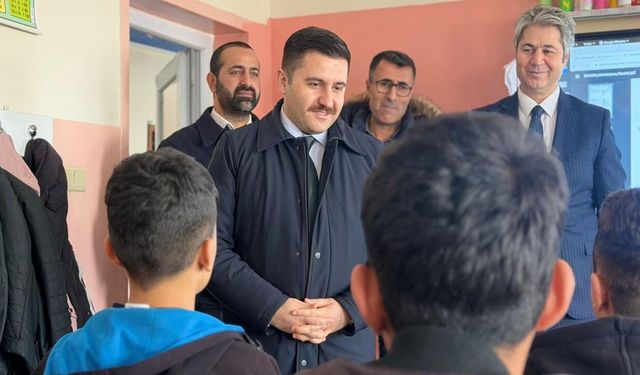 Kaymakam Bulut’tan Tepedam İlkokulu’na ziyaret