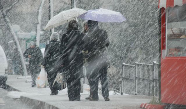Meteorolojiden Muş için karla karışık yağmur uyarısı!