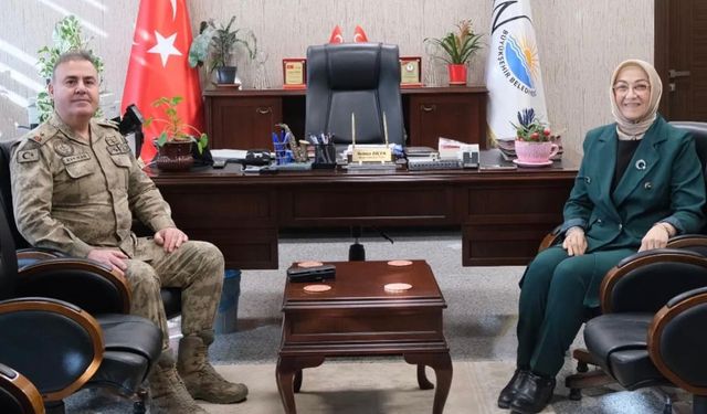 Tuğgeneral Avkıran’dan İŞKUR Müdürü Biçek’e ziyaret