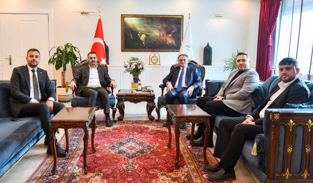 TÜGVA heyetinden Vali Balcı’ya ziyaret