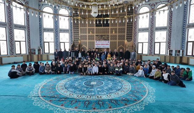 Tuşba’da Kur’an ve namaz eğitimi ödülle taçlandı