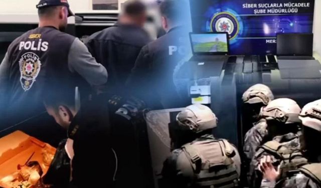 Van dahil 28 ilde siber suç operasyonu: 324 şüpheli yakalandı