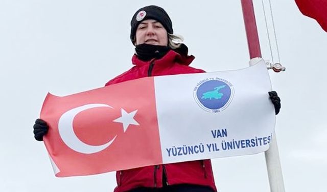 Van YYÜ’den Antarktika’ya bilim yolculuğu