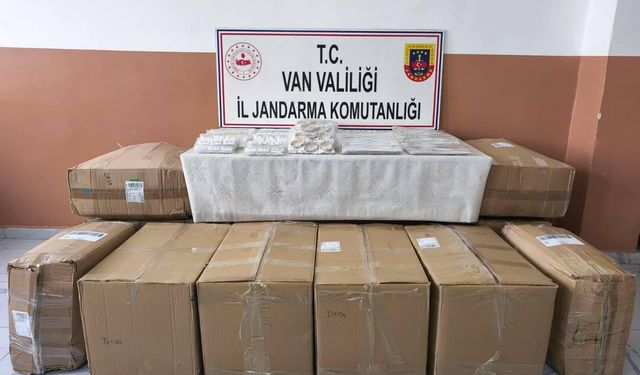 Van’da 4,2 milyon TL’lik kaçak bijuteri ele geçirildi