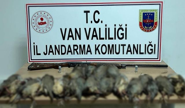 Van’da kaçak avcılığa 87 bin TL ceza