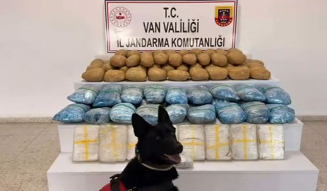 Van’da narkotik operasyonları! Yüklü miktarda zehir maddesi ele geçirildi