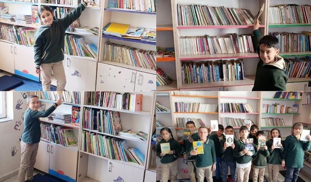 Van’da öğrencilerden anlamlı kitap bağışı