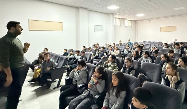 Van’da öğrencilere sıfır atık eğitimi