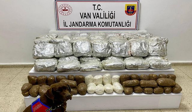 Van’da skunk ve metamfetamin ele geçirildi