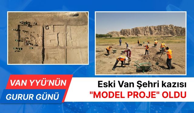 Van'ın tarihi mirasına bakanlık onayı: Eski Van Şehri kazısı "Model Proje" oldu
