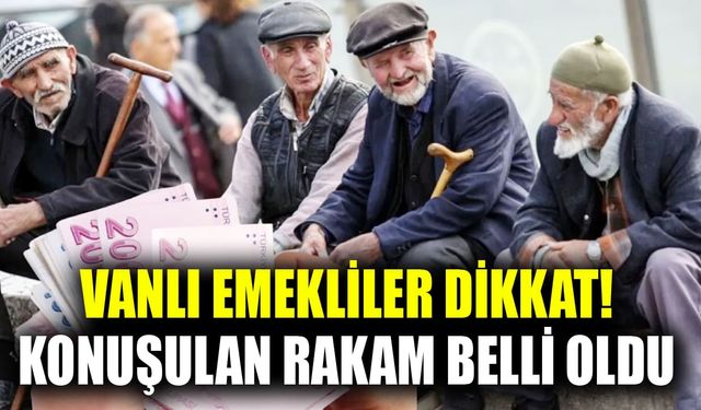 Vanlı emekliler dikkat! Konuşulan rakam belli oldu