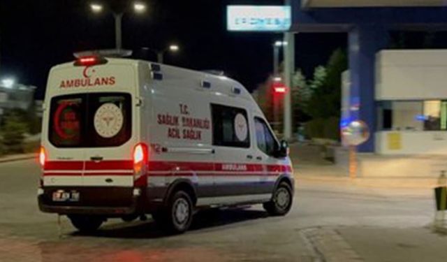 Bir iş yerinde soba patladı: 1 ölü, 2 yaralı