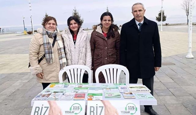 Çiçekli Çok Programlı Anadolu Lisesi’nden Yeşilay Haftası’nda farkındalık etkinliği